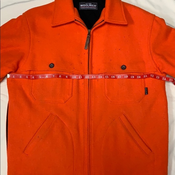 Woolrich Blaze Orange Wool Hunting 